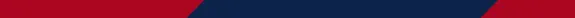 red and blue striped banner