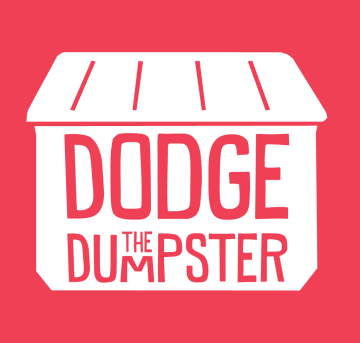 Dodge the Dumpster logo